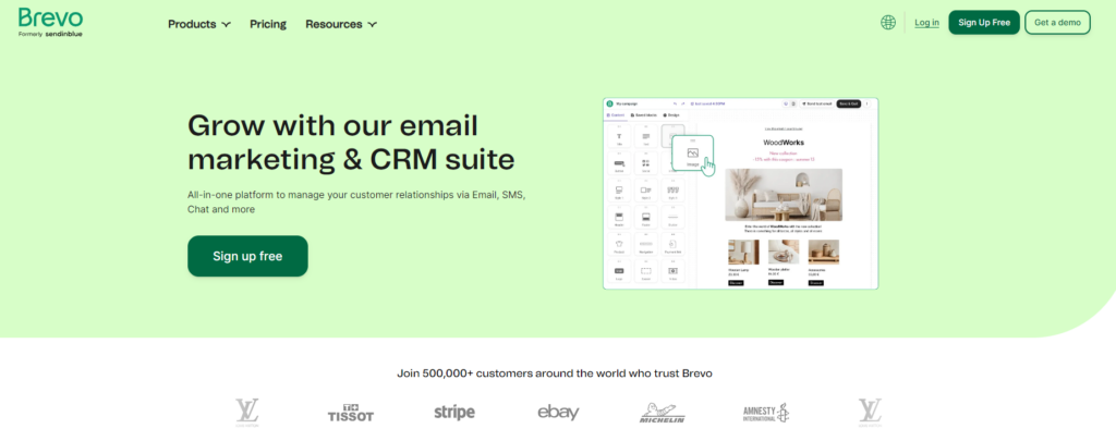 Brevo has evolved from a transactional email service to a comprehensive marketing platform, earning its place among the best email marketing platforms for eCommerce with its diverse feature set.